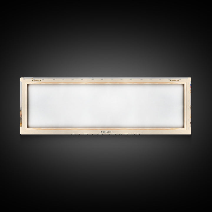 Cherepovets Russia Travel Print Wall Art, Panoramic City Art, Travel Art, Wall Decor, Vacation Gift, Framed Canvas Print Or Metal Art