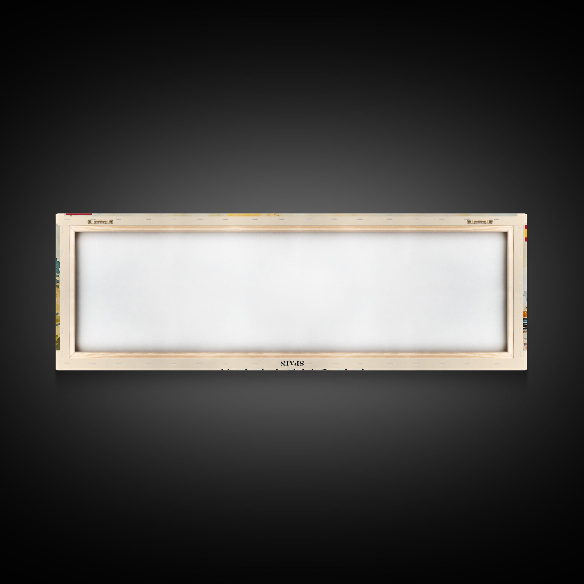 Elche Spain Travel Art, City Art, Framed Canvas Print or Metal Wall Art, Europe Travel Poster, Panoramic Wall Art, Extra Wide Wall Art