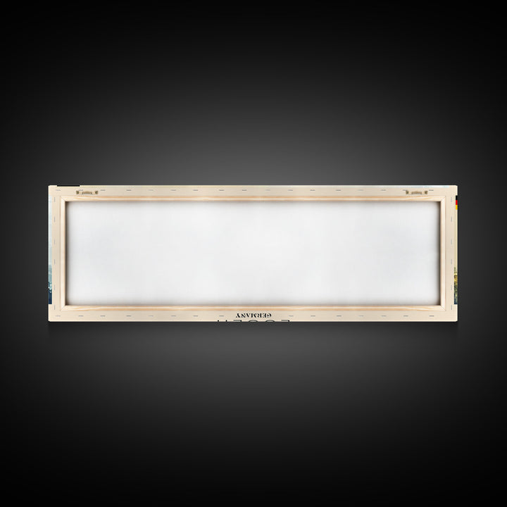 Essen Germany Travel Print Wall Art, Panoramic City Art, Travel Art, Wall Decor, Vacation Gift, Framed Canvas Print Or Metal Art