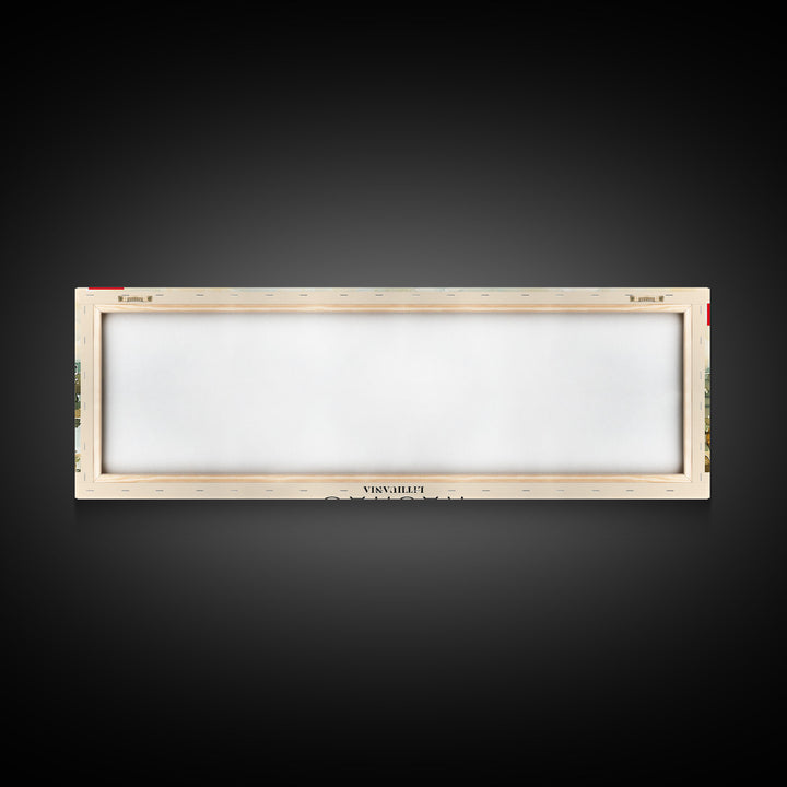 Kaunas Lithuania Travel Print Wall Art, Panoramic City Art, Travel Art, Wall Decor, Vacation Gift, Framed Canvas Print Or Metal Art