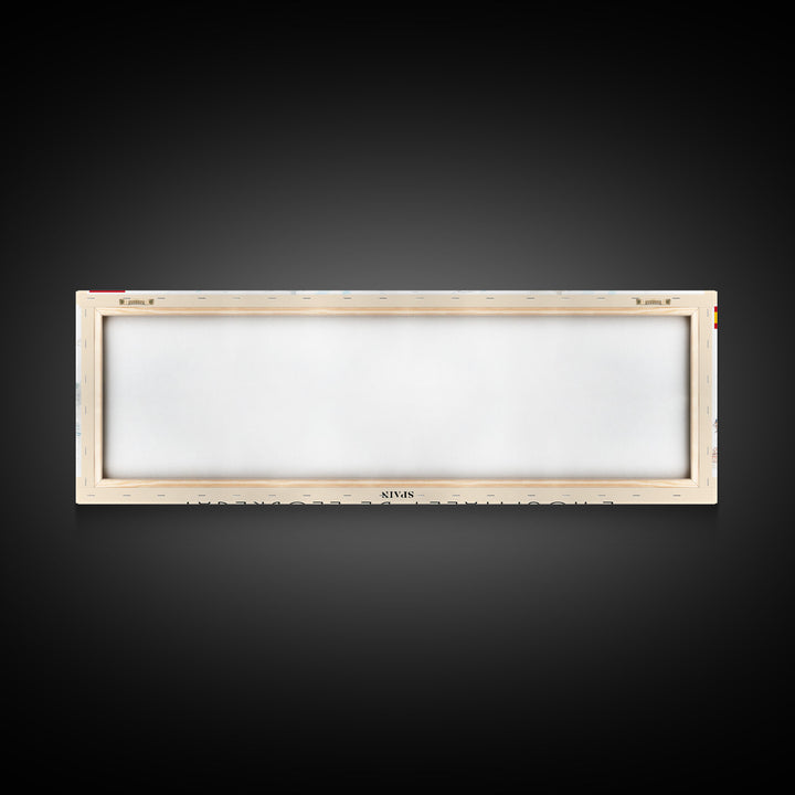 Le Hospitalet de Llobregat Spain Travel Print Wall Art, Panoramic City Art, Travel Art, Wall Decor, Vacation Gift, Framed Canvas Print Or Metal Art