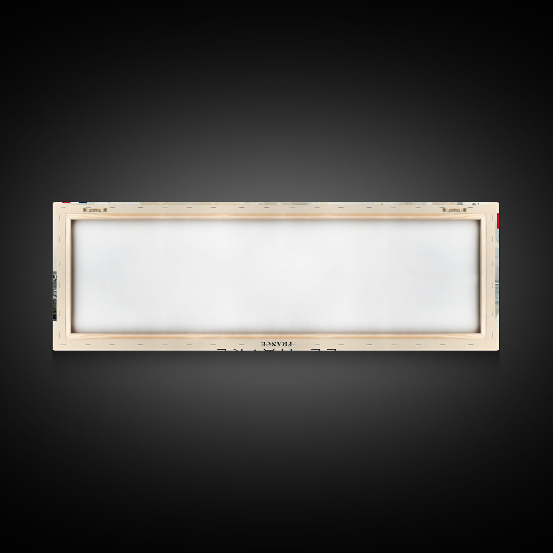 Le Havre France Travel Art, City Art, Framed Canvas Print or Metal Wall Art, Europe Travel Poster, Panoramic Wall Art, Extra Wide Wall Art