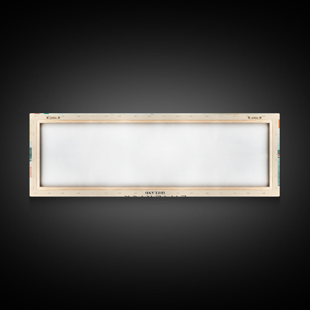 Limerick Ireland Travel Print Wall Art, Panoramic City Art, Travel Art, Wall Decor, Vacation Gift, Framed Canvas Print Or Metal Art