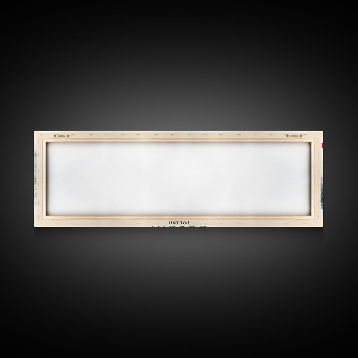 Lublin Poland Travel Print Wall Art, Panoramic City Art, Travel Art, Wall Decor, Vacation Gift, Framed Canvas Print Or Metal Art