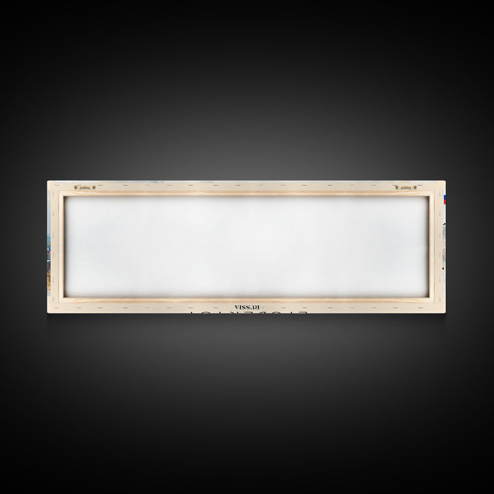 Lyubertsy Russia Travel Art, City Art, Framed Canvas Print or Metal Wall Art, Europe Travel Poster, Panoramic Wall Art, Extra Wide Wall Art