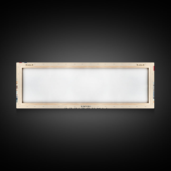 Marseille France Travel Print Wall Art, Panoramic City Art, Travel Art, Wall Decor, Vacation Gift, Framed Canvas Print Or Metal Art