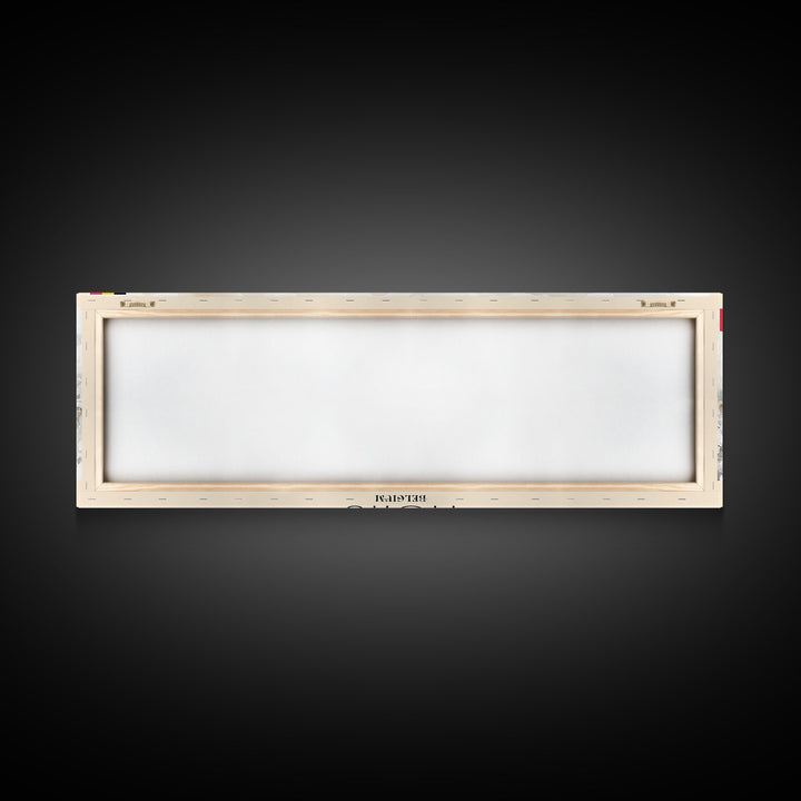 Mons Belgium Panoramic Travel Poster, Framed Canvas Print or Metal Wall Art, Travel Art, Home Decor, Panoramic Painting, Midcentury Art