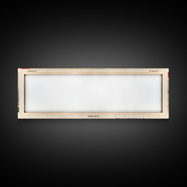 Tirana Albania Travel Art, City Art, Framed Canvas Print or Metal Wall Art, Europe Travel Poster, Panoramic Wall Art, Extra Wide Wall Art