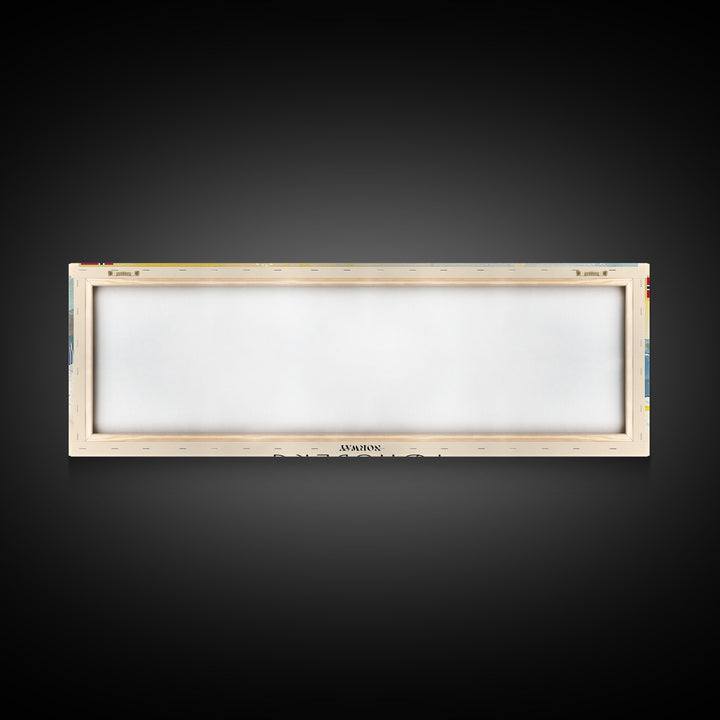 Tonsberg Norway Travel Print Wall Art, Panoramic City Art, Travel Art, Wall Decor, Vacation Gift, Framed Canvas Print Or Metal Art