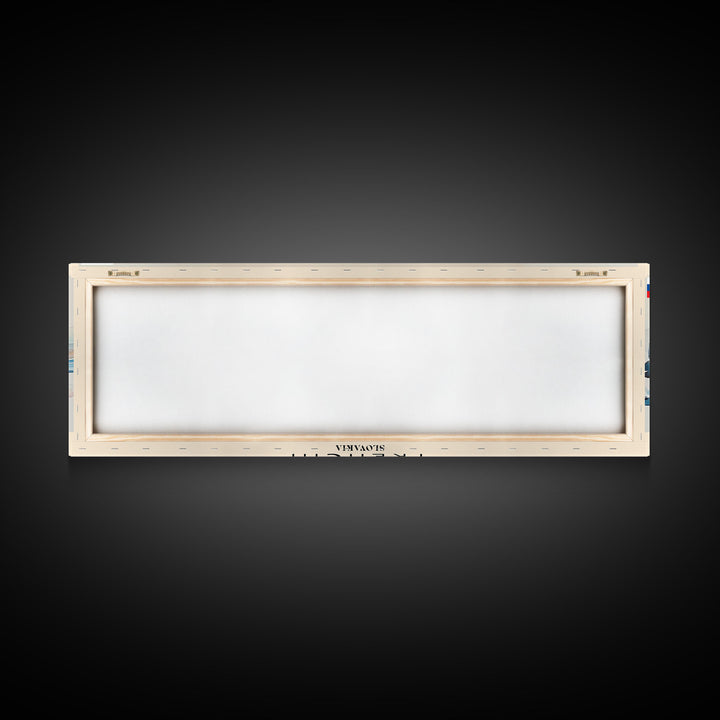 Trencin Slovakia Travel Art, City Art, Framed Canvas Print or Metal Wall Art, Europe Travel Poster, Panoramic Wall Art, Extra Wide Wall Art