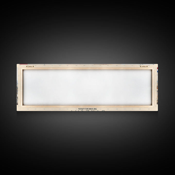 Utrecht Netherlands Travel Print Wall Art, Panoramic City Art, Travel Art, Wall Decor, Vacation Gift, Framed Canvas Print Or Metal Art