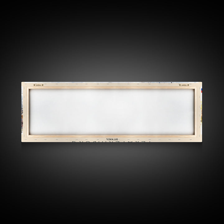 Yekaterinburg Russia Travel Print Wall Art, Panoramic City Art, Travel Art, Wall Decor, Vacation Gift, Framed Canvas Print Or Metal Art