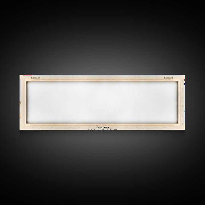 Zadar Croatia Travel Print Wall Art, Panoramic City Art, Travel Art, Wall Decor, Vacation Gift, Framed Canvas Print Or Metal Art