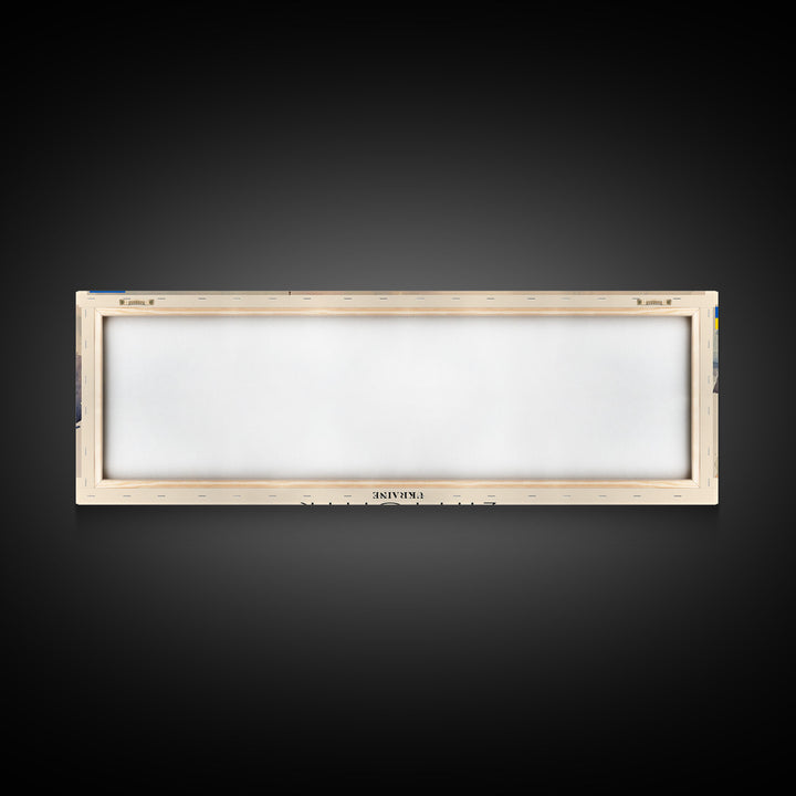 Zhytomyr Ukraine Travel Art, City Art, Framed Canvas Print or Metal Wall Art, Europe Travel Poster, Panoramic Wall Art, Extra Wide Wall Art