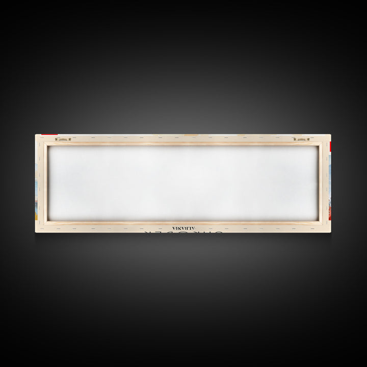 Shkodr Albania Travel Print Wall Art, Panoramic City Art, Travel Art, Wall Decor, Vacation Gift, Framed Canvas Print Or Metal Art