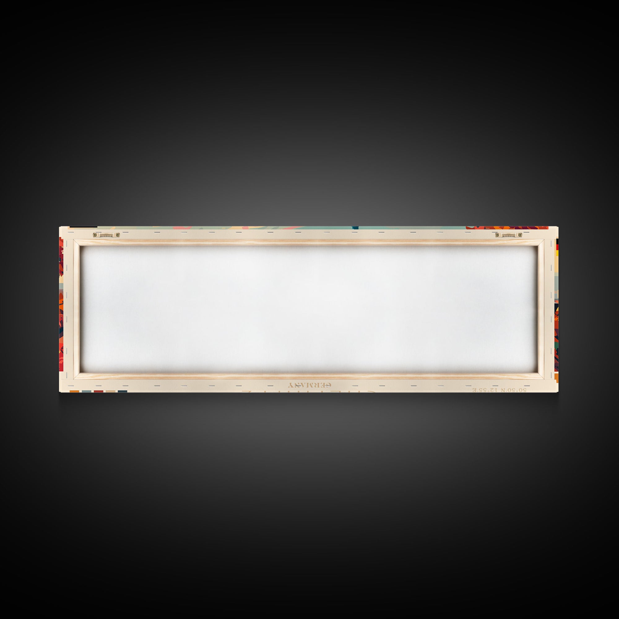 Chemnitz Germany Wall Art, Panoramic Travel Poster, Panoramic Framed Canvas Print, City Wall Art, Wall Hanging Home Decor, Travel Art