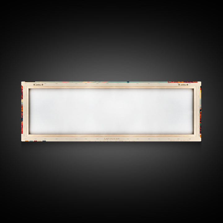 Chemnitz Germany Wall Art, Panoramic Travel Poster, Panoramic Framed Canvas Print, City Wall Art, Wall Hanging Home Decor, Travel Art