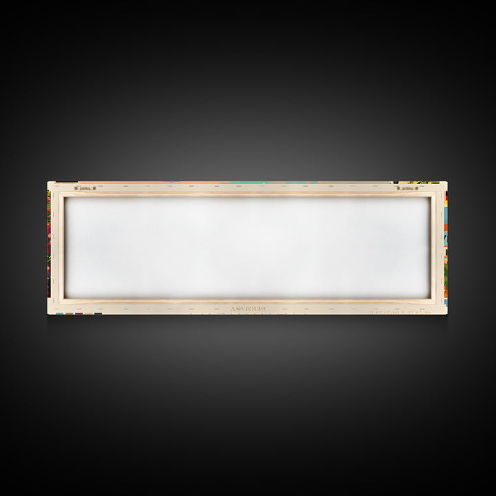 Mannheim Germany Travel Print Wall Art, Panoramic City Art, Travel Art, Wall Decor, Vacation Gift, Framed Canvas Print Or Metal Art