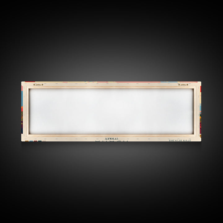 Adana Turkey  Travel Art, City Art, Framed Canvas Print or Metal Wall Art, Europe Travel Poster, Panoramic Wall Art, Extra Wide Wall Art