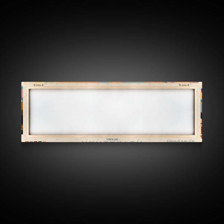 Astrakhan Russia Travel Print Wall Art, Panoramic City Art, Travel Art, Wall Decor, Vacation Gift, Framed Canvas Print Or Metal Art