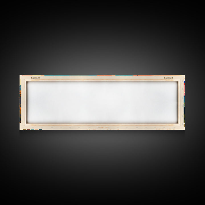 Bratsk Russia Travel Print Wall Art, Panoramic City Art, Travel Art, Wall Decor, Vacation Gift, Framed Canvas Print Or Metal Art