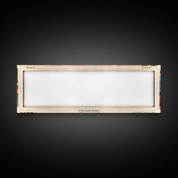 Brno CzechRepublic art Travel Print Wall Art, Panoramic City Art, Travel Art, Wall Decor, Vacation Gift, Framed Canvas Print Or Metal Art