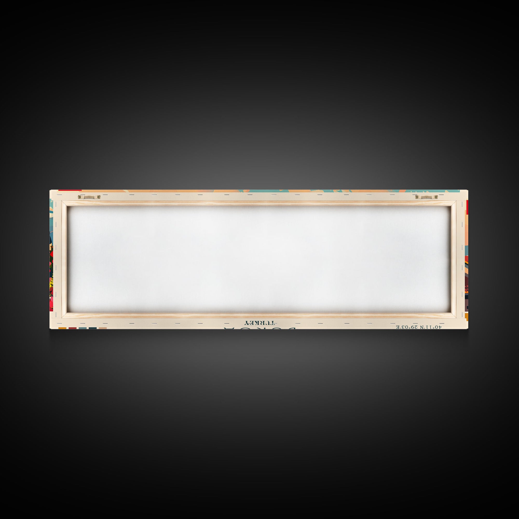 Bursa Turkey Travel Print Wall Art, Panoramic City Art, Travel Art, Wall Decor, Vacation Gift, Framed Canvas Print Or Metal Art