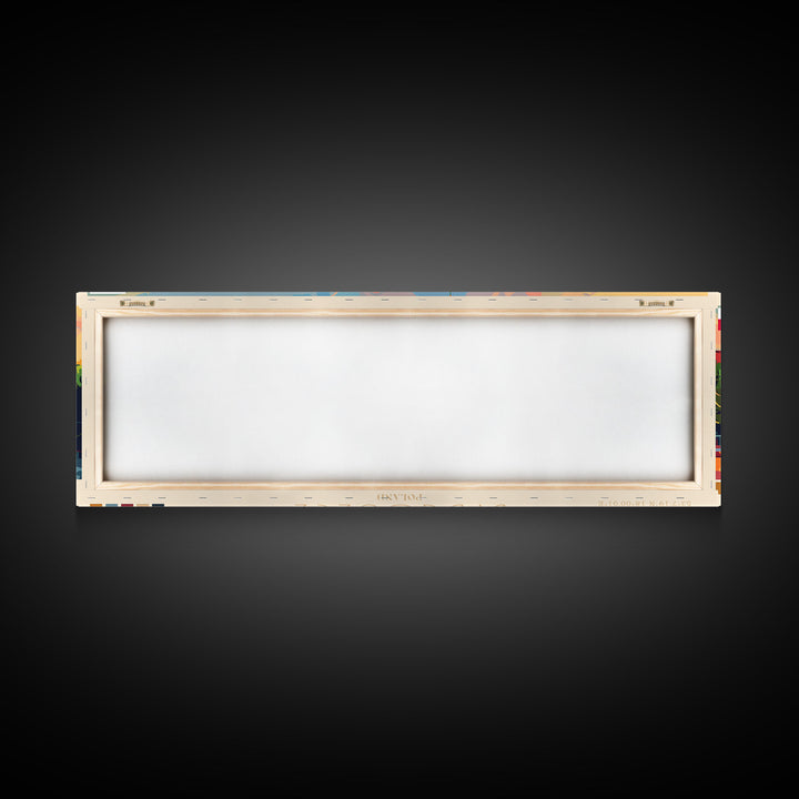 Bydgoszcz Poland Travel Art, City Art, Framed Canvas Print or Metal Wall Art, Europe Travel Poster, Panoramic Wall Art, Extra Wide Wall Art