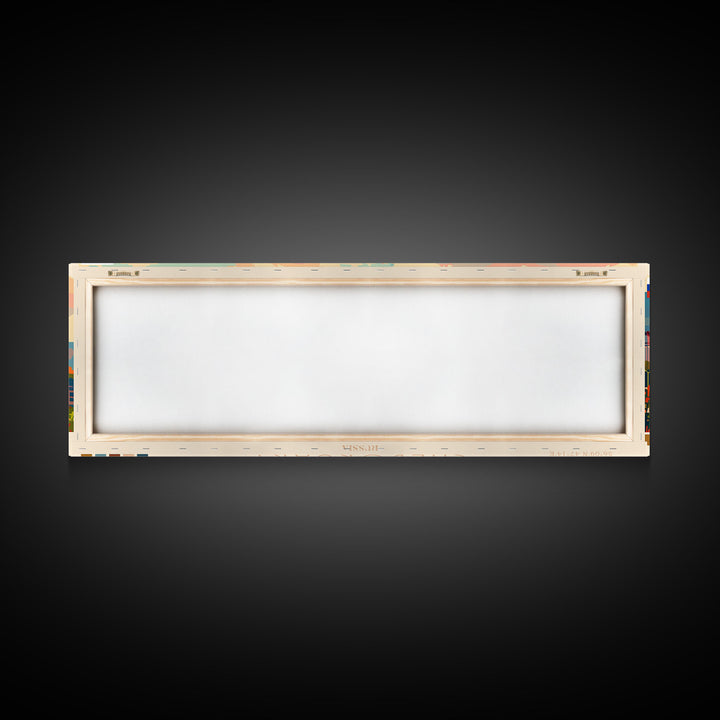 Cheboksary Russia Travel Art, City Art, Framed Canvas Print or Metal Wall Art, Europe Travel Poster, Panoramic Wall Art, Extra Wide Wall Art