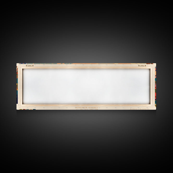 Derby United Kingdom Travel Print Wall Art, Panoramic City Art, Travel Art, Wall Decor, Vacation Gift, Framed Canvas Print Or Metal Art