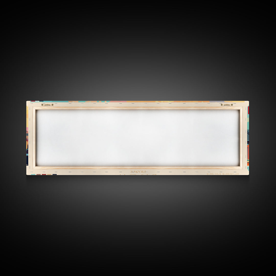 Dijon France Travel Art, City Art, Framed Canvas Print or Metal Wall Art, Europe Travel Poster, Panoramic Wall Art, Extra Wide Wall Art