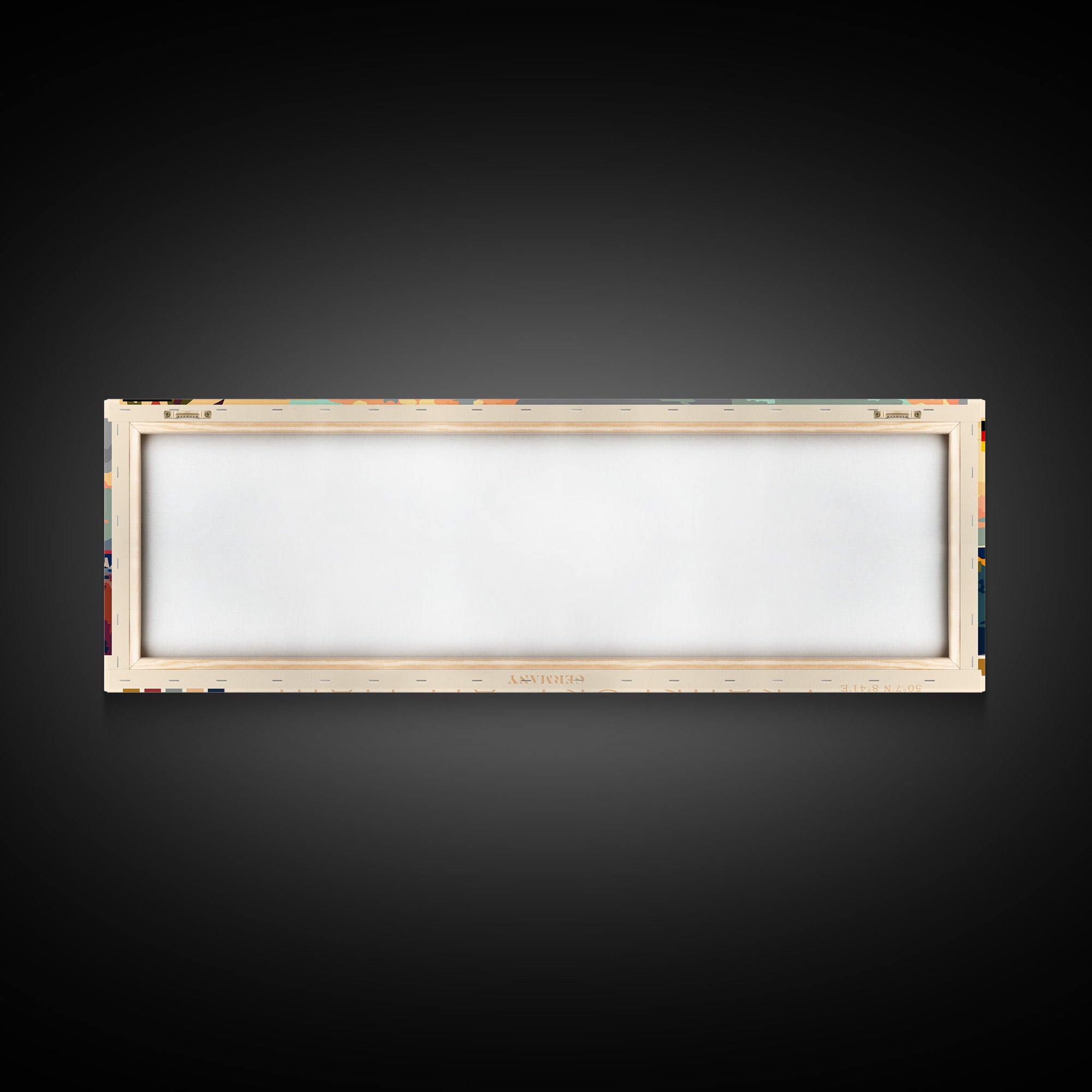 Frankfurt Germany Travel Print Wall Art, Panoramic City Art, Travel Art, Wall Decor, Vacation Gift, Framed Canvas Print Or Metal Art