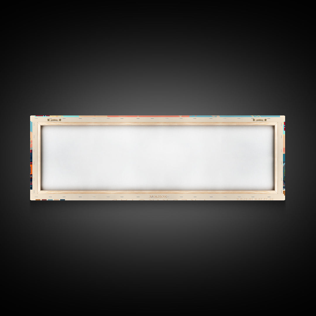 Fredrikstad Norway Travel Art, City Art, Framed Canvas Print or Metal Wall Art, Europe Travel Poster, Panoramic Wall Art, Extra Wide Wall Art