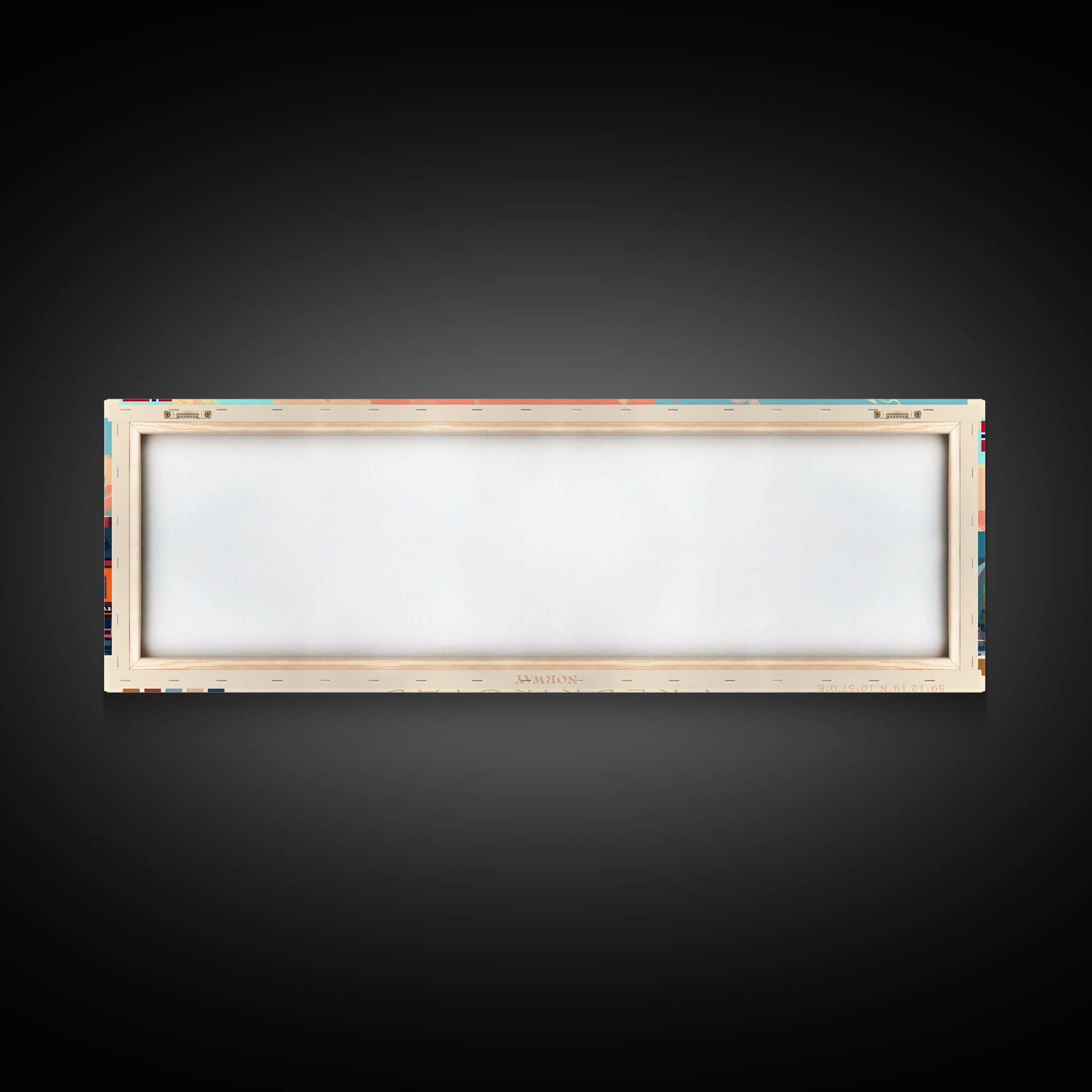 Fredrikstad Norway Travel Art, City Art, Framed Canvas Print or Metal Wall Art, Europe Travel Poster, Panoramic Wall Art, Extra Wide Wall Art