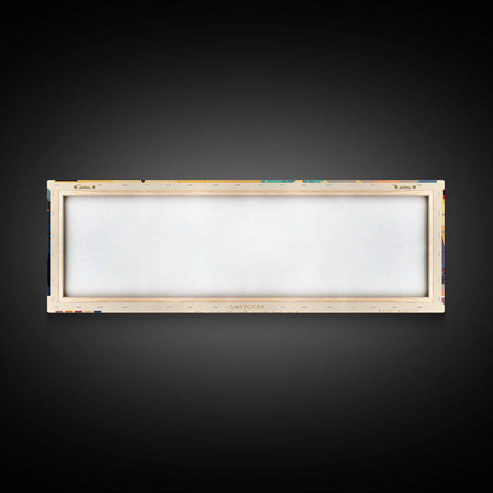 Hamburg Germany Travel Print Wall Art, Panoramic City Art, Travel Art, Wall Decor, Vacation Gift, Framed Canvas Print Or Metal Art