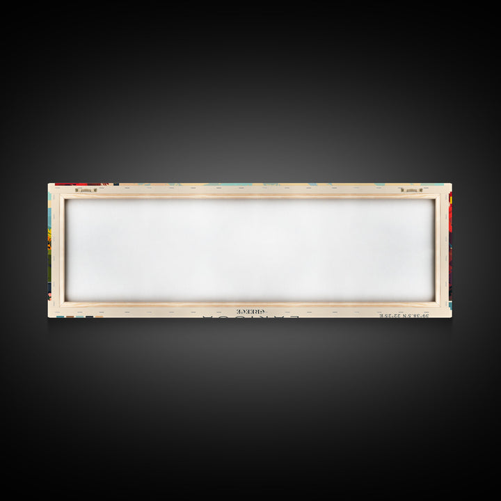 Larissa Greece Travel Print Wall Art, Panoramic City Art, Travel Art, Wall Decor, Vacation Gift, Framed Canvas Print Or Metal Art