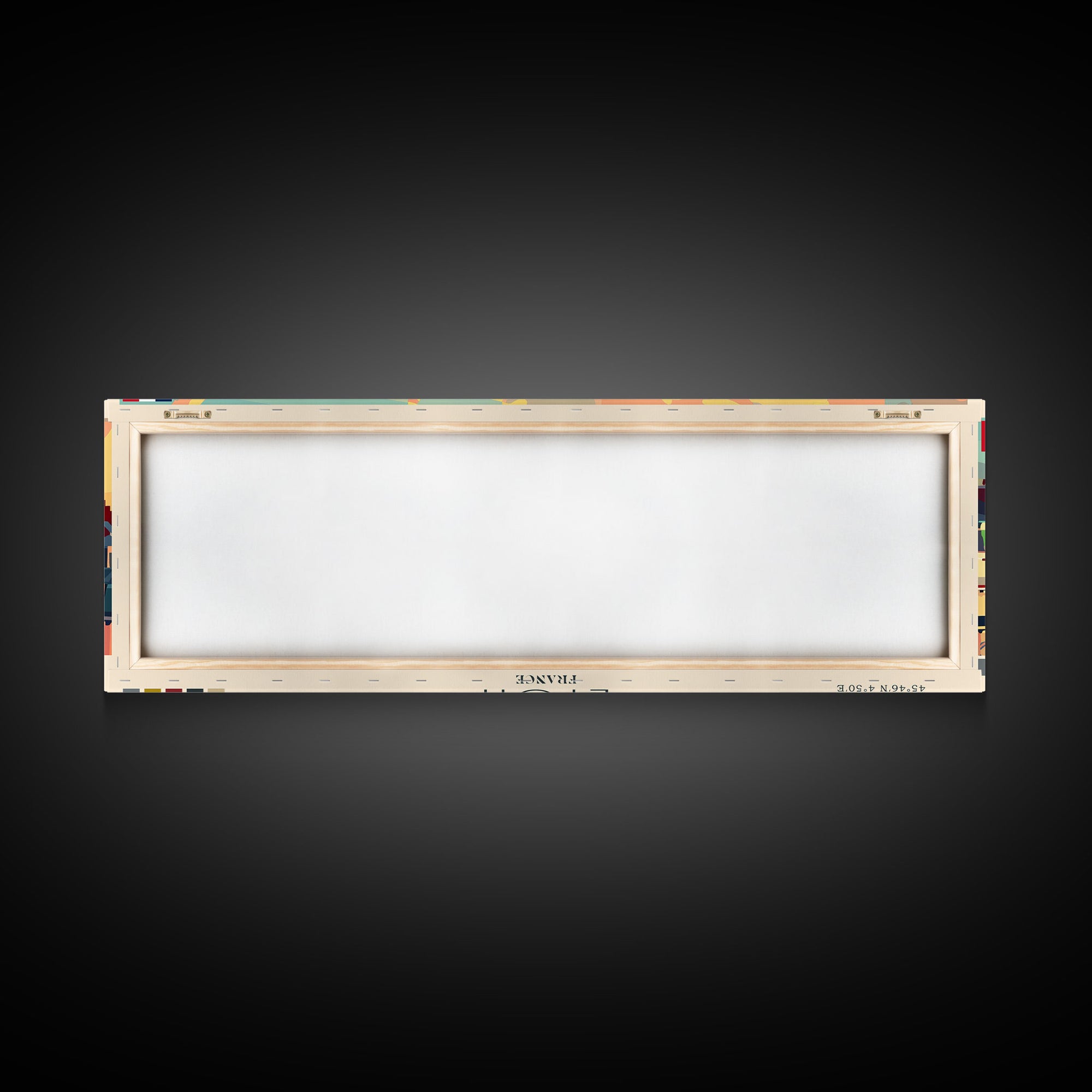 Lyon France Travel Print Wall Art, Panoramic City Art, Travel Art, Wall Decor, Vacation Gift, Framed Canvas Print Or Metal Art