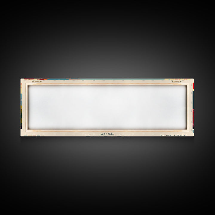 Malatya Turkey Travel Print Wall Art, Panoramic City Art, Travel Art, Wall Decor, Vacation Gift, Framed Canvas Print Or Metal Art