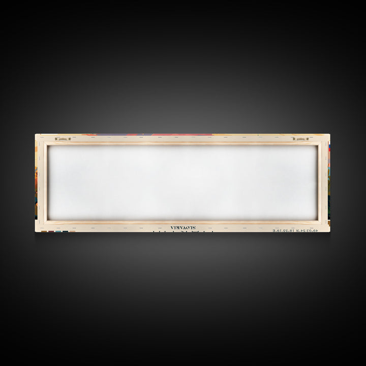 Martin Slovakia Travel Art, City Art, Framed Canvas Print or Metal Wall Art, Europe Travel Poster, Panoramic Wall Art, Extra Wide Wall Art