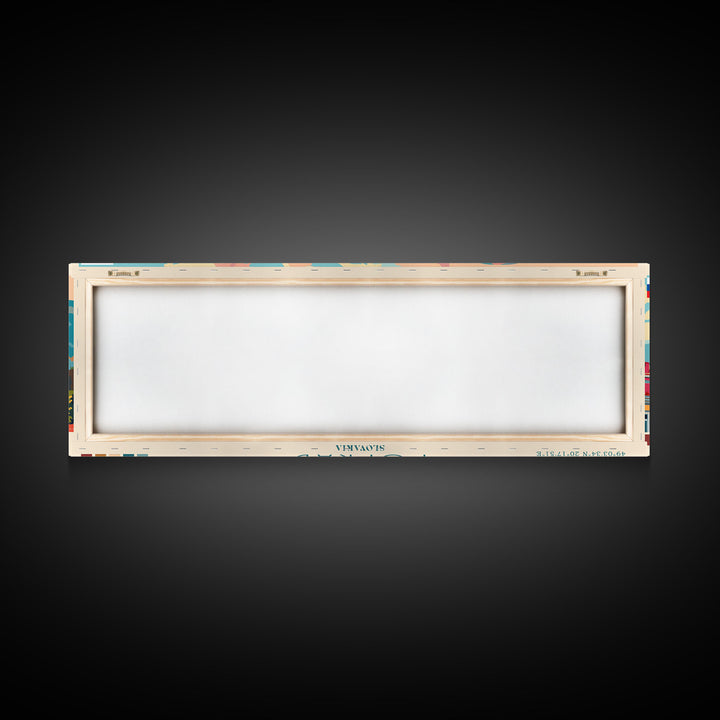 Poprad Slovakia Travel Print Wall Art, Panoramic City Art, Travel Art, Wall Decor, Vacation Gift, Framed Canvas Print Or Metal Art