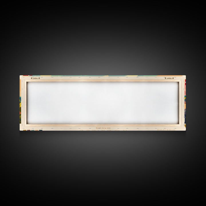 Roskilde Denmark Travel Art, City Art, Framed Canvas Print or Metal Wall Art, Europe Travel Poster, Panoramic Wall Art, Extra Wide Wall Art