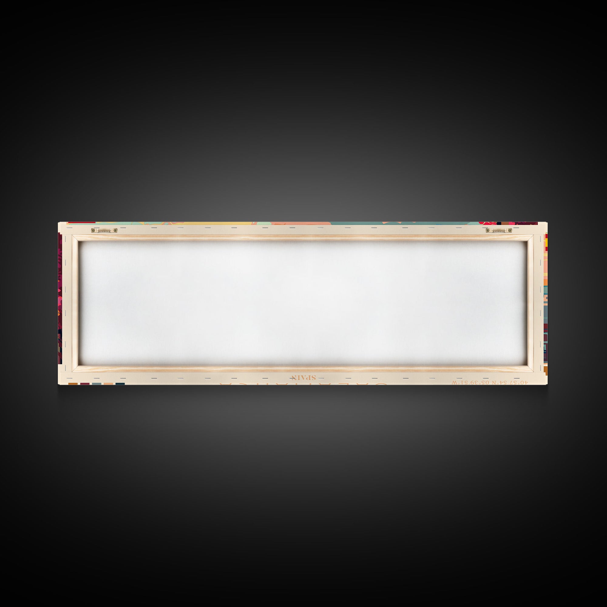 Salamanca Spain Travel Print Wall Art, Panoramic City Art, Travel Art, Wall Decor, Vacation Gift, Framed Canvas Print Or Metal Art