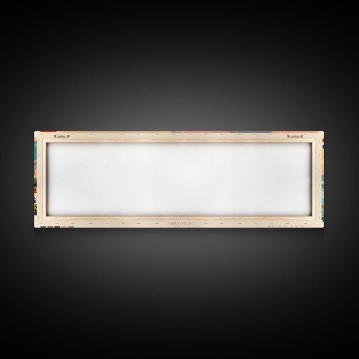 Split Croatia Travel Print Wall Art, Panoramic City Art, Travel Art, Wall Decor, Vacation Gift, Framed Canvas Print Or Metal Art