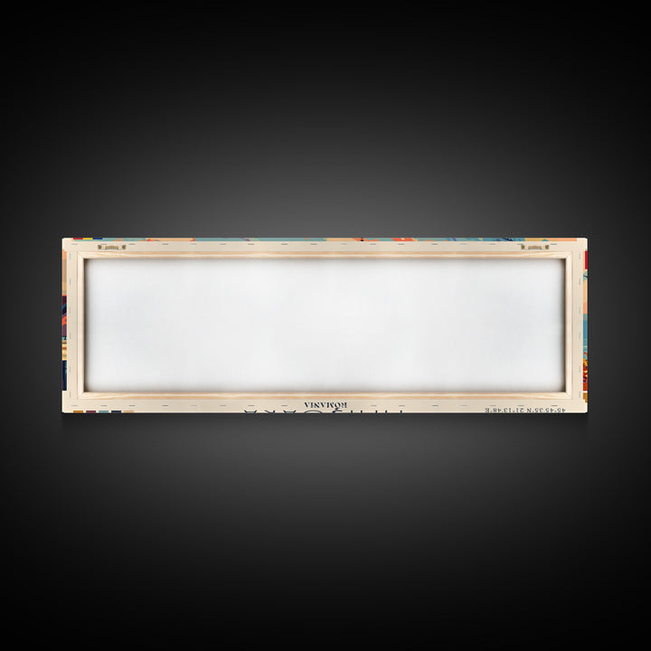 Timisoara Romania Travel Print Wall Art, Panoramic City Art, Travel Art, Wall Decor, Vacation Gift, Framed Canvas Print Or Metal Art