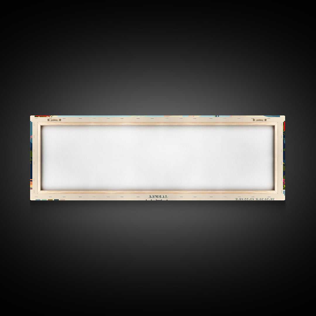 Van Turkey Travel Print Wall Art, Panoramic City Art, Travel Art, Wall Decor, Vacation Gift, Framed Canvas Print Or Metal Art