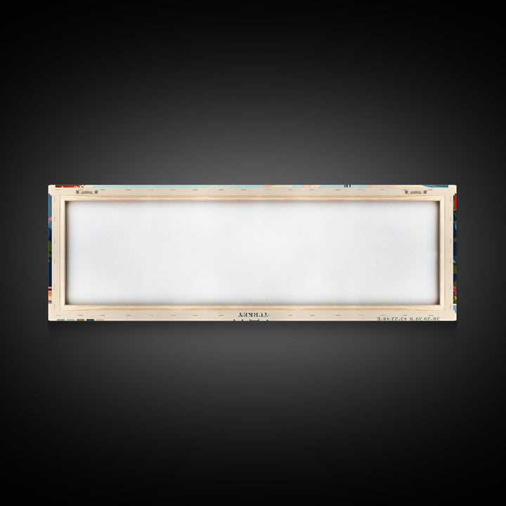 Van Turkey Travel Print Wall Art, Panoramic City Art, Travel Art, Wall Decor, Vacation Gift, Framed Canvas Print Or Metal Art