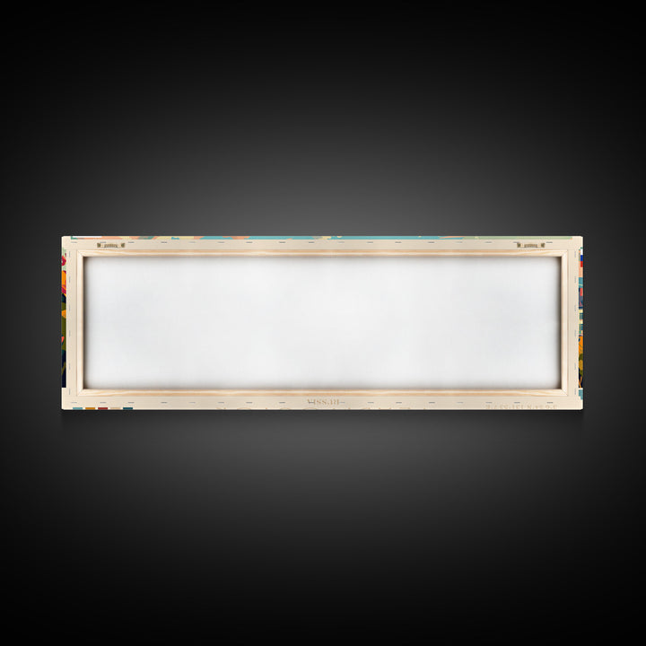 Vladivostok Russia Travel Print Wall Art, Panoramic City Art, Travel Art, Wall Decor, Vacation Gift, Framed Canvas Print Or Metal Art