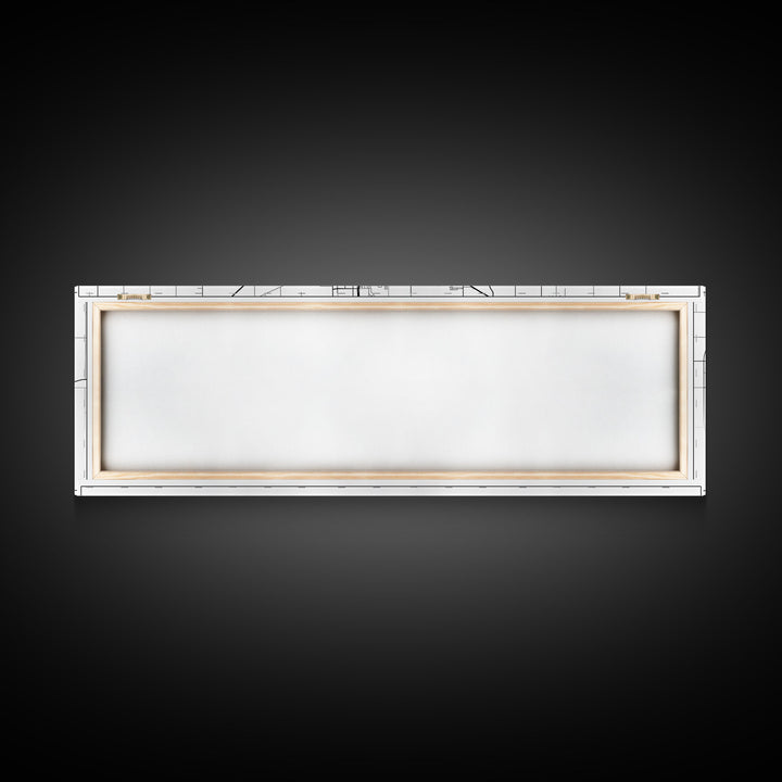 Panoramic Lubbock City Map, Texas Art, Map Print, Minimalist Wall Art, Canvas Art, Housewarming Gift, Street Map Art, Closing Gift