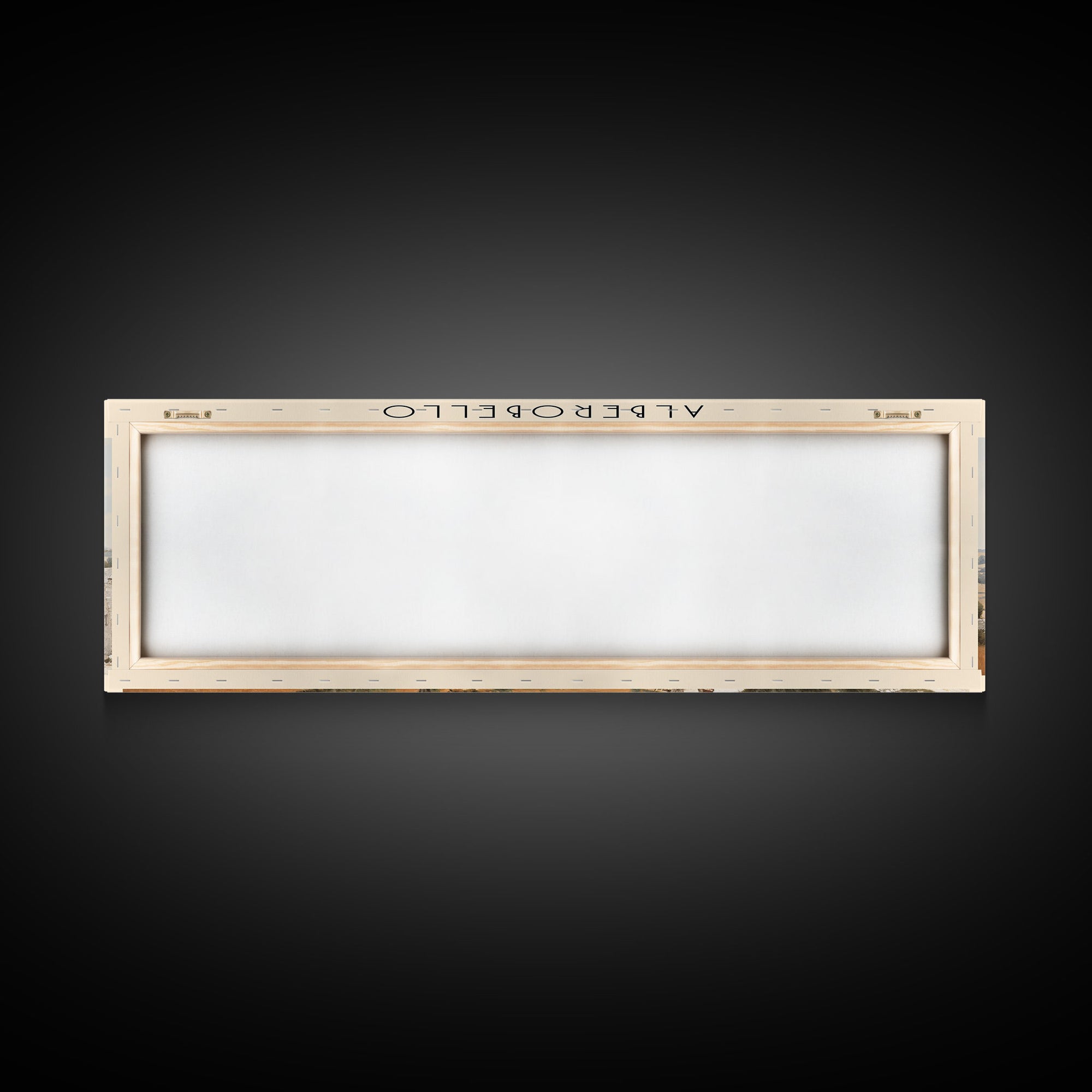 Alberobello Italy | Framed Travel Poster Canvas Print | Trendy Wall Art | Watercolor Painting | Living Room Art | Unique Art