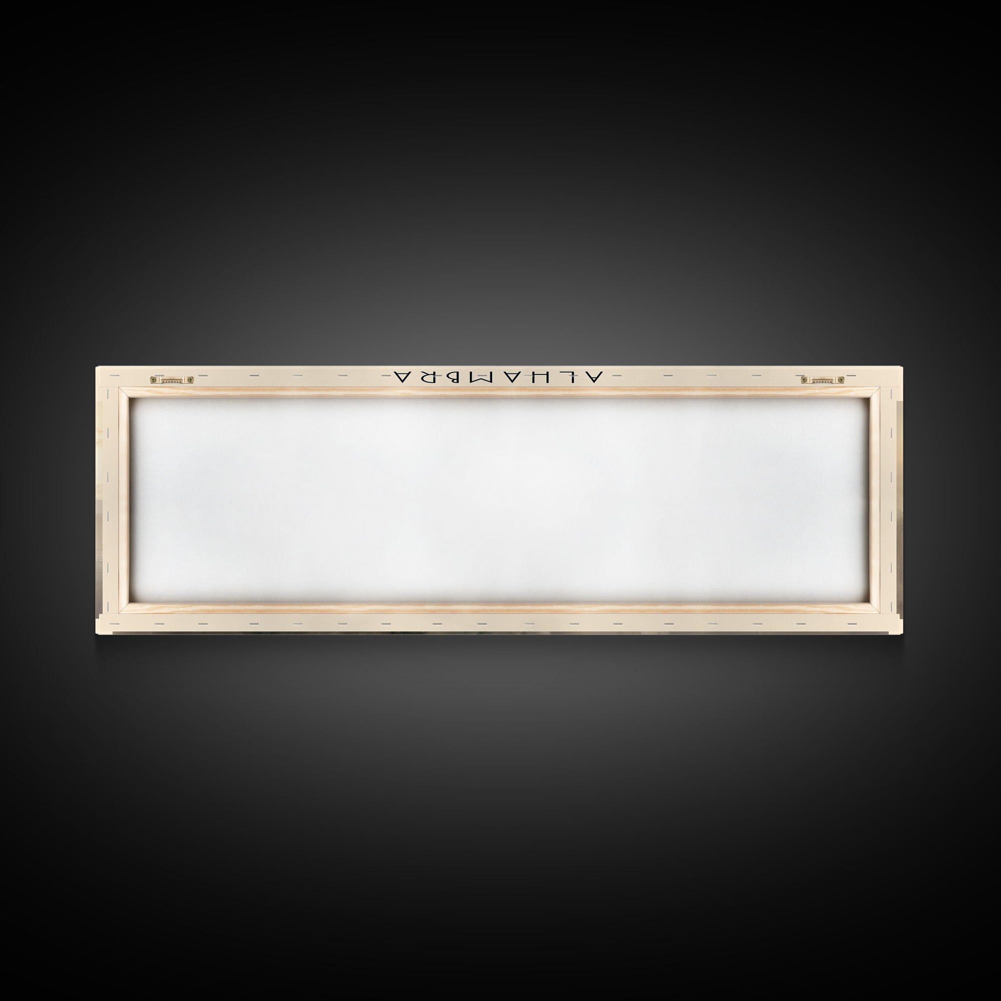 Alhambra Travel Art Framed Canvas Print, Spain Wall Decor, Home Decor, Travel Poster, Vintage Wall Art, Watercolor Painting